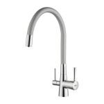 Смеситель для кухни Lemark Comfort LM3075C-Silver Хр...