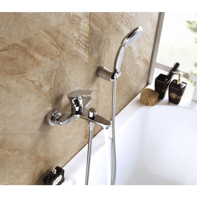 Смеситель для ванны с душем Lemark Nero LM0214C Хром