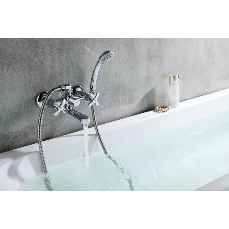 Смеситель для ванны с душем Lemark Partner LM6542C Хром