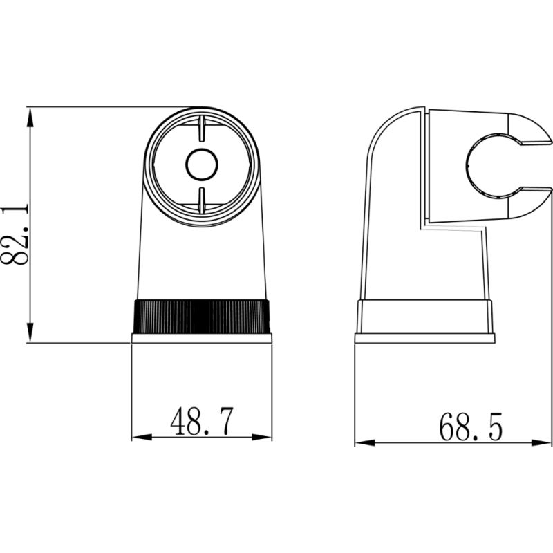 Держатель для душа Lemark LM8009C Хром