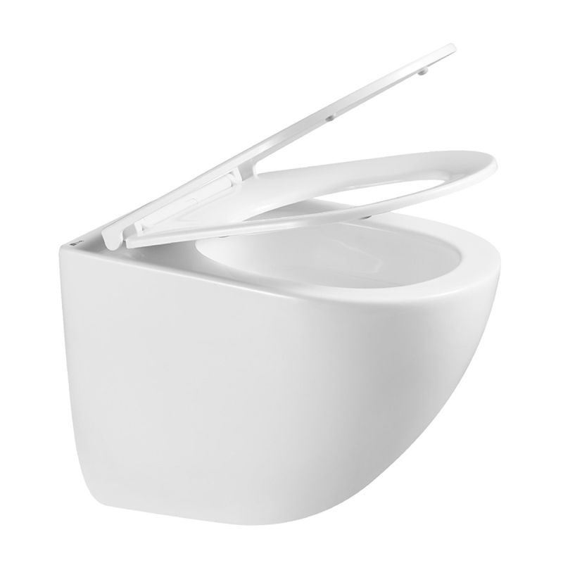 Унитаз Lemark Glazer 9614003 подвесной Белый глянец с сиденьем Микролифт