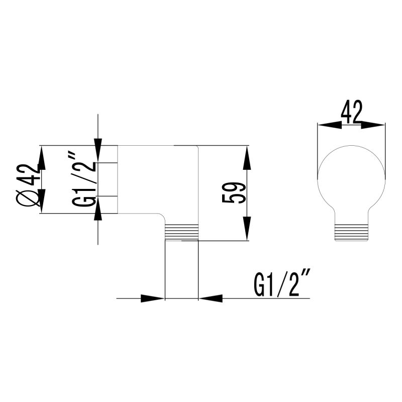 Шланговое подключение Lemark LM3283C Хром