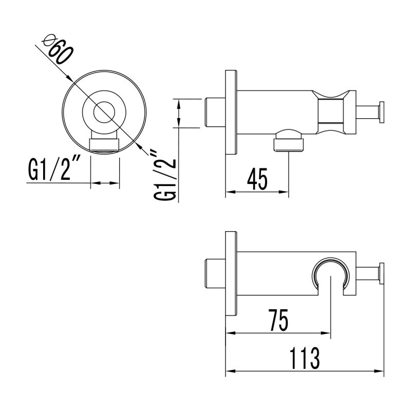 Шланговое подключение Lemark LM3785BL Черное