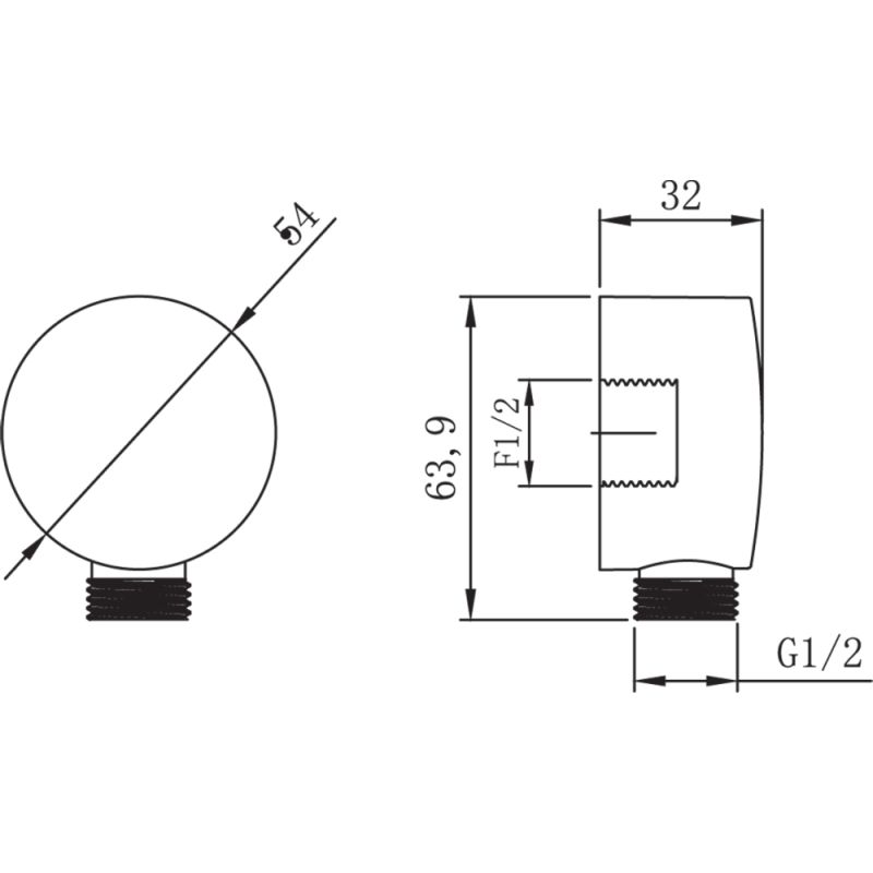 Шланговое подключение Lemark LM8086C Хром