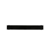 Дренажный канал ALMAes Laguna 80 см, LG80BL, решетка под плитку, нержавеющая сталь/стекло, цвет черный