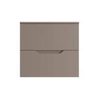 Тумба под раковину Orange Line 60 см, Li-60TugMDF, подвесная, цвет латте матовый Soft Touch