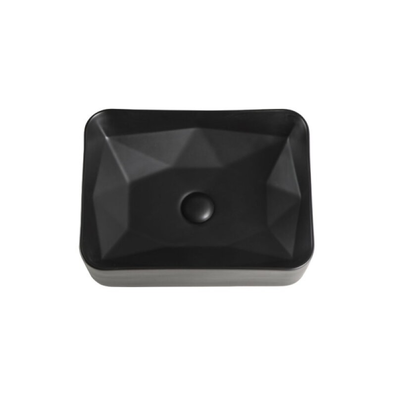 Тумба с раковиной Orange Line Li-60TuwMDF+B02-460MB, 60 см, подвесная, белый матовый Soft Touch