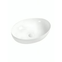 Тумба с раковиной Orange Line Li-60TuwMDF+B05-520W, 60 см, подвесная, цвет белый матовый Soft Touch
