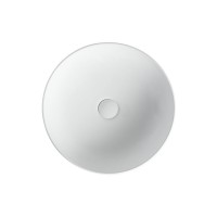 Тумба с раковиной Orange Line Li-60TuwMDF+B07-420W, 60 см, подвесная, цвет белый матовый Soft Touch