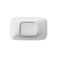Тумба с раковиной Orange Line Li-60TuwMDF+B07-600W, 60 см, подвесная, цвет белый матовый Soft Touch