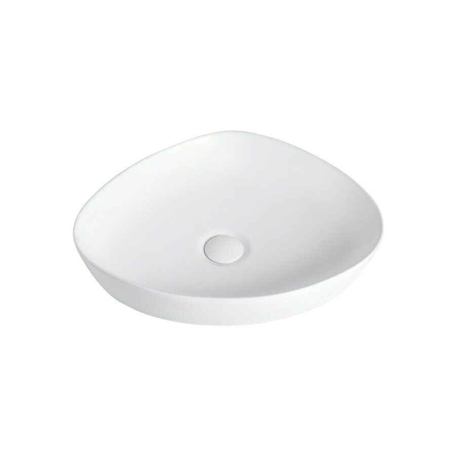 Тумба с раковиной Orange Line, Li-70TuwMDF+B07-500W, 70 см, подвесная, белая матовая