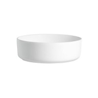 Тумба с раковиной Orange Line, Li-70TuwMDF+B09-360W, 70 см, подвесная, белая матовая
