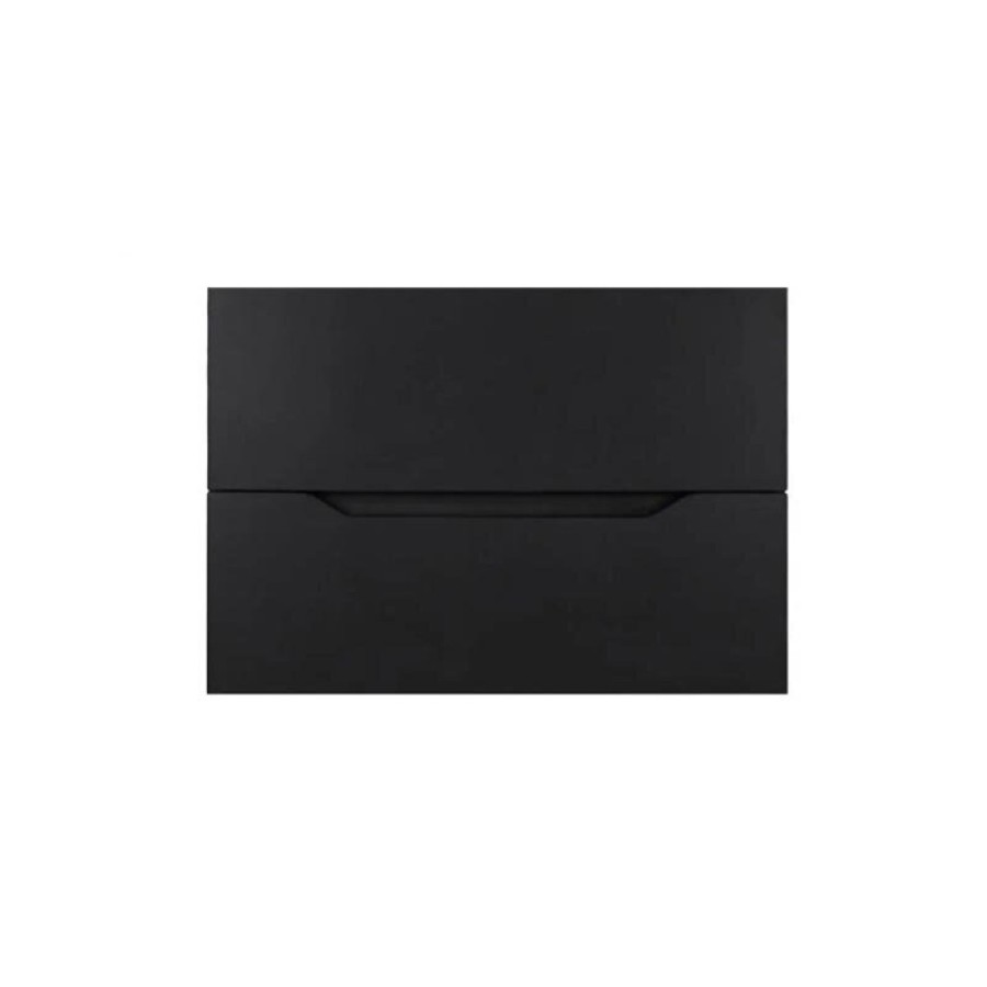 Тумба под раковину Orange Line, подвесная, Li-80Tub, чёрный матовый Soft Touch