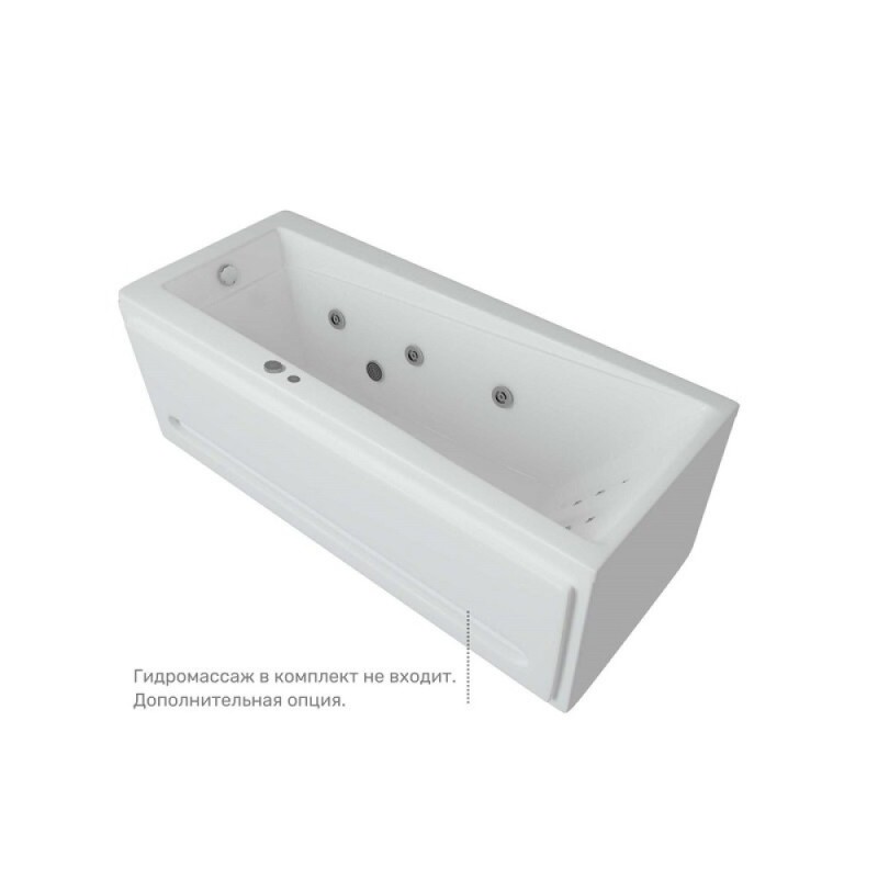 Акриловая ванна Aquatek Либра LIB150-0000053, 150 х 70 см, белая