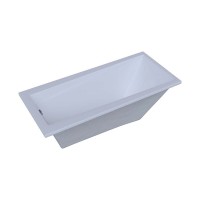 Акриловая ванна Aquatek Либра LIB150-0000053, 150 х 70 см, белая