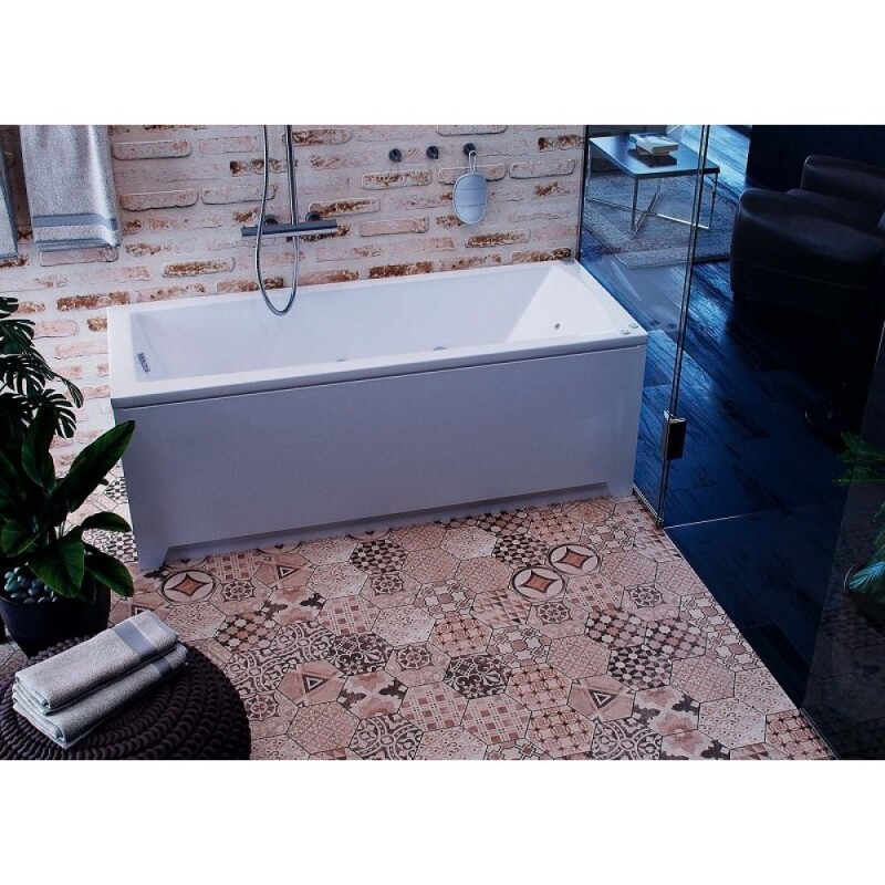 Ванна акриловая Aquatek Либра New LIB150N-0000030, 150 x 70 см, белая