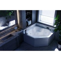 Ванна акриловая Aquatek Либра 170 x 70 см с фронтальным экраном, белая, слив слева/слив справа