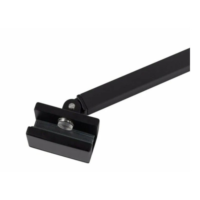 Шторка на ванну Cezares Liberta-V-1-TB-80/155-C-NERO, 80 см, стекло прозрачное, профиль черный матовый