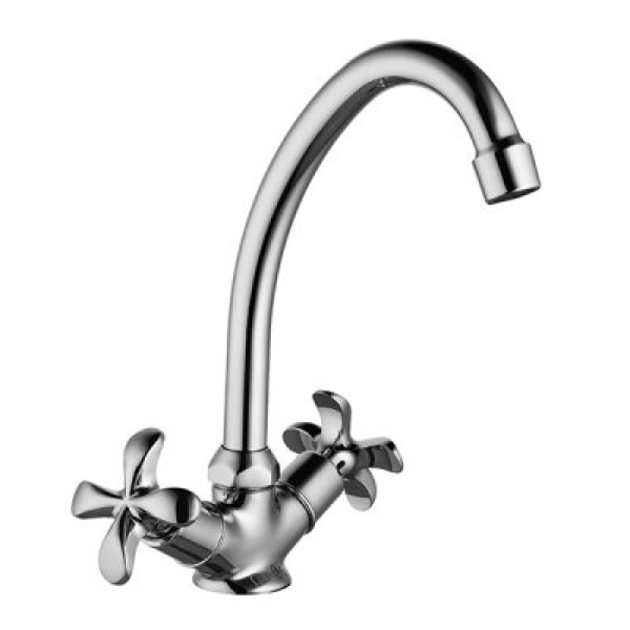 Смеситель Lemark Flora LM0104C для кухонной мойки, хром