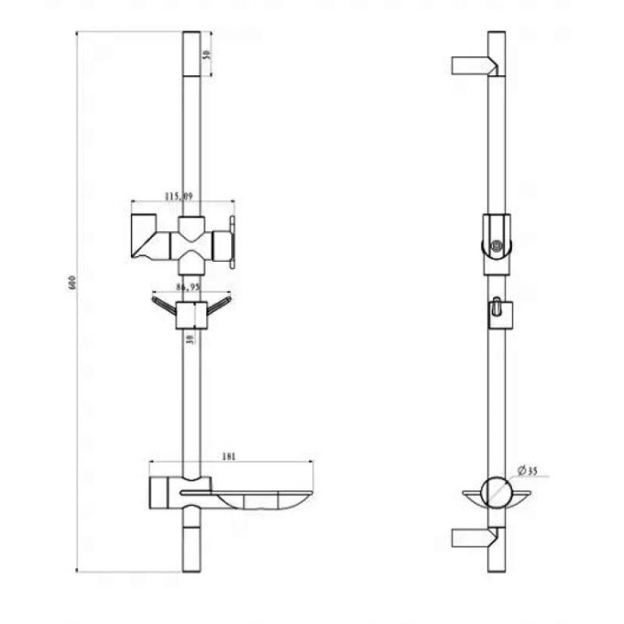 Комплект смесителей Lemark Point LM0380C, хром