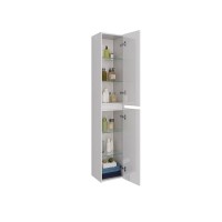 Пенал Lemark Combi 35 см, подвесной/напольный, цвет белый глянец, LM03C35P