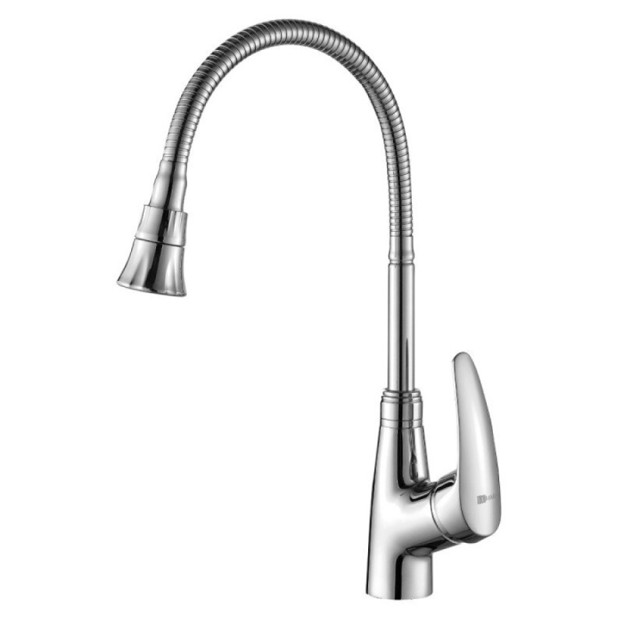 Смеситель для кухни Lemark Linara LM0413C, излив гибкий, хром