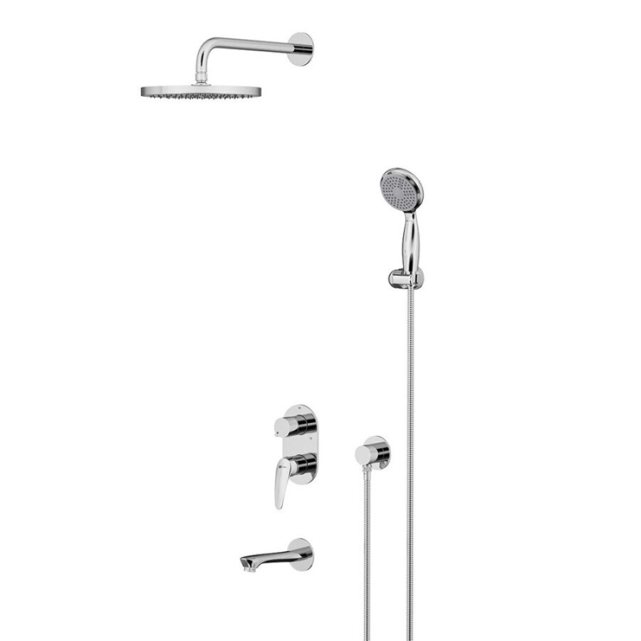 Душевая система Lemark Linara LM0422C, хром