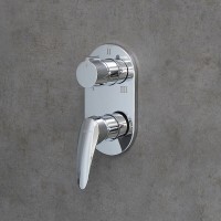 Смеситель для ванны и душа Lemark Linara LM0428C, хром
