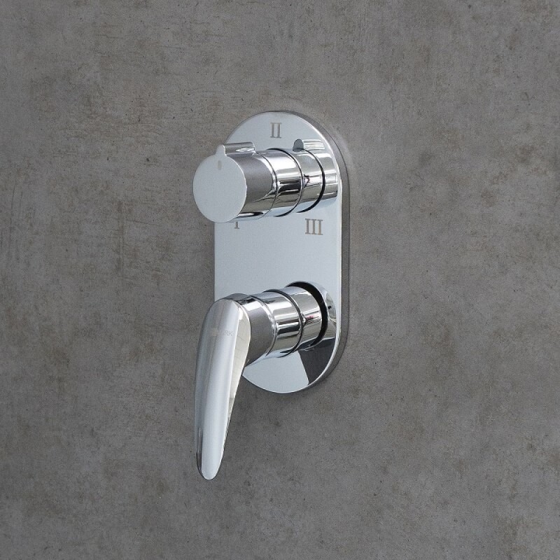 Смеситель для ванны и душа Lemark Linara LM0428C, хром