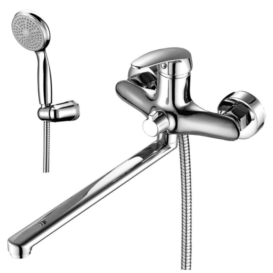 Смеситель Lemark Linara LM0451C универсальный, излив плоский