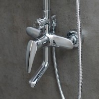 Душевая система Lemark Linara LM0462C, с изливом