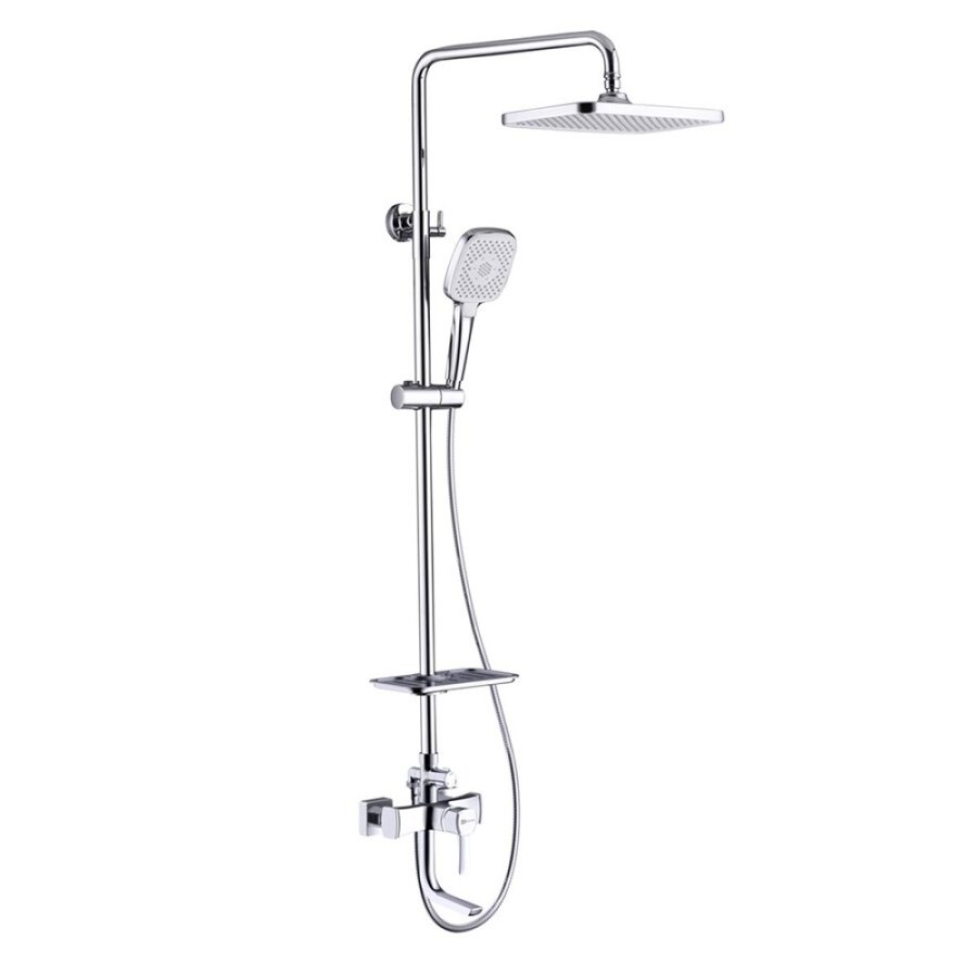 Душевая система Lemark Evitta LM0562C, с изливом, хром