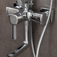 Душевая система Lemark Evitta LM0562C, с изливом, хром