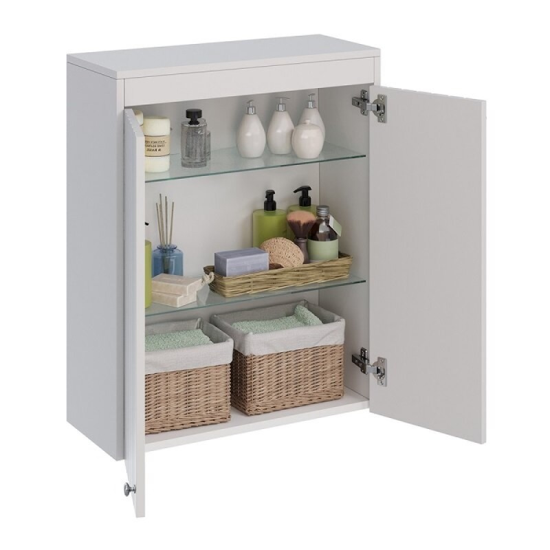 Шкаф подвесной Lemark Romance LM07R35SH, 60 см, цвет белый глянец