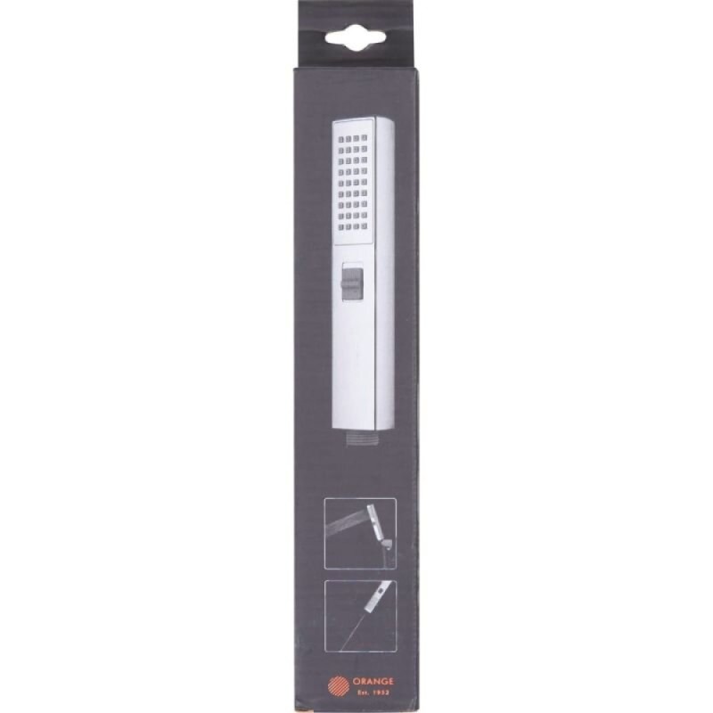 Душевая лейка Orange Stick LM08CR, 2 режима струи, хром