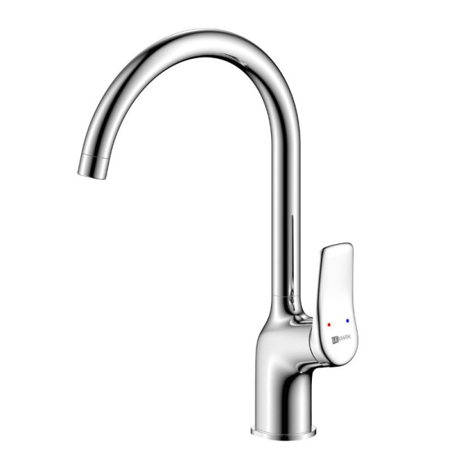 Смеситель для кухонной мойки Lemark Ortus LM11305C, хром
