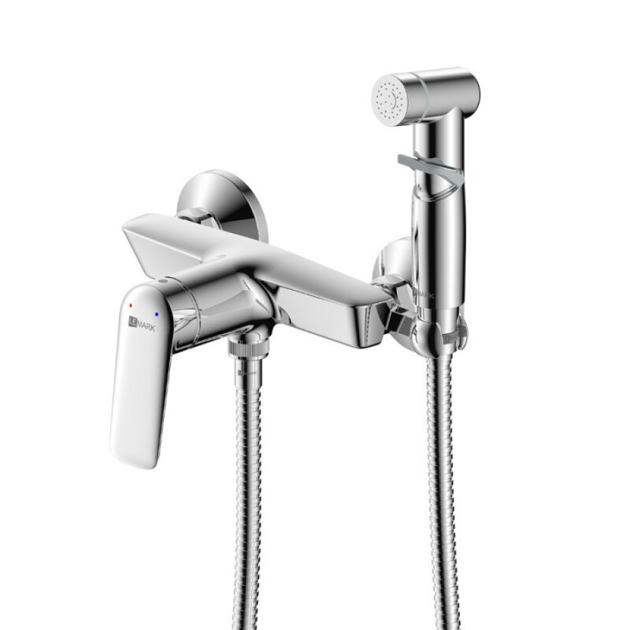 Гигиенический душ Lemark Verba LM11418C, со смесителем, хром