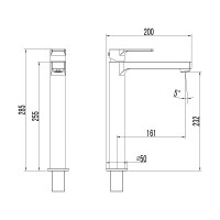 Смеситель Lemark Plus Grace LM1509C, для раковины, хром