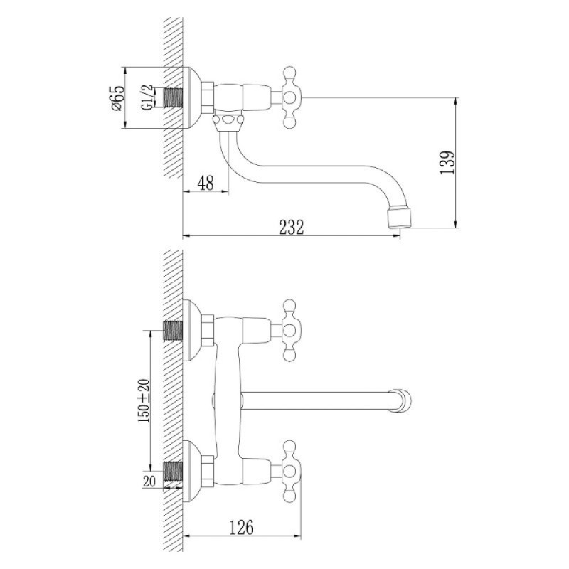 Смеситель для кухонной мойки Lemark Standard LM2111C, хром