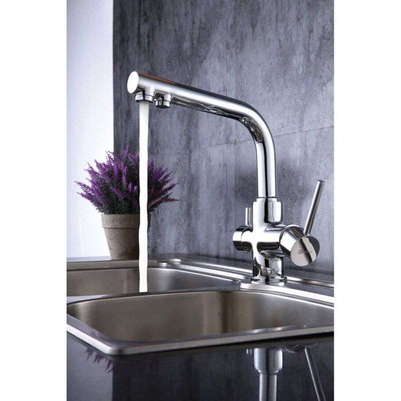Смеситель Lemark Comfort LM3061C для кухонной мойки, хром