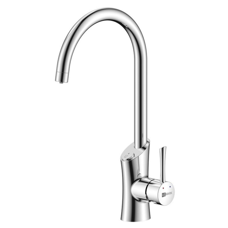 Смеситель для кухонной мойки Lemark Comfort LM3072C085, с фильтром Basic, хром