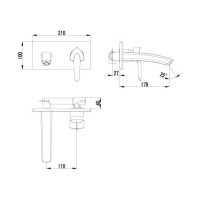 Смеситель Lemark Mars LM3526C для раковины