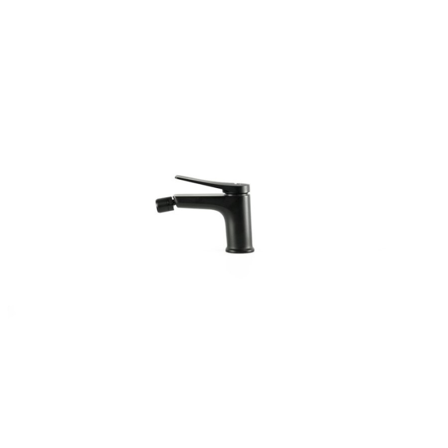 Смеситель для биде Lemark Bronx LM3708BL, с донным клапаном, черный