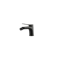 Смеситель для биде Lemark Bronx LM3708BL, с донным клапаном, черный
