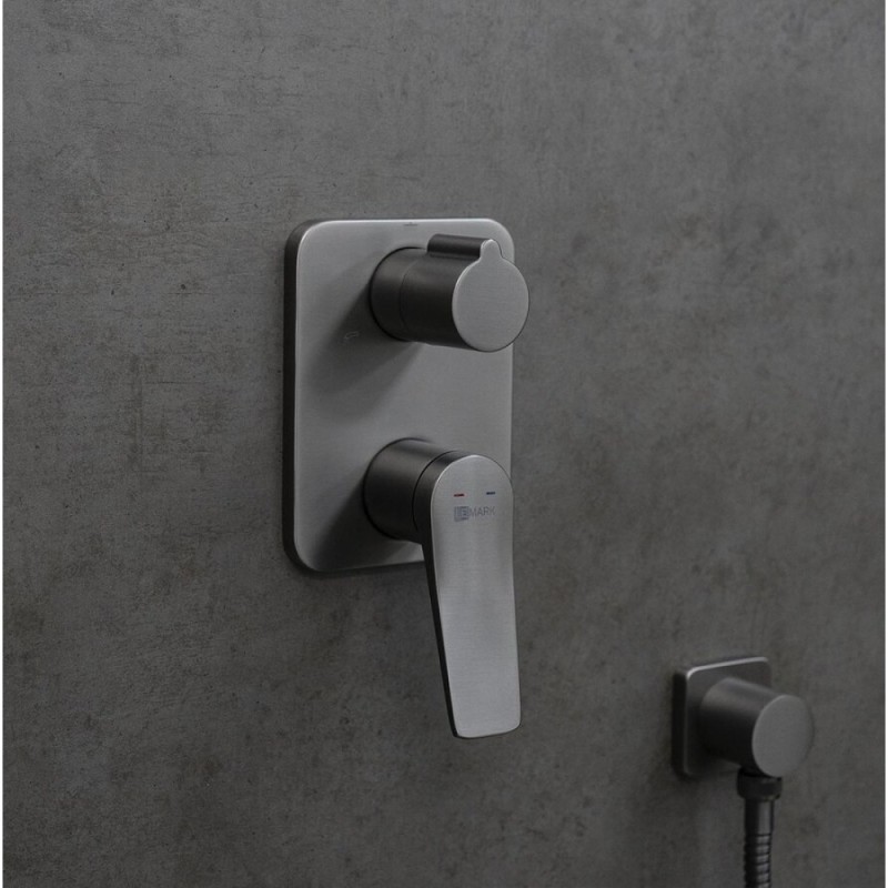 Душевая система Lemark Bronx LM3722GM, графит