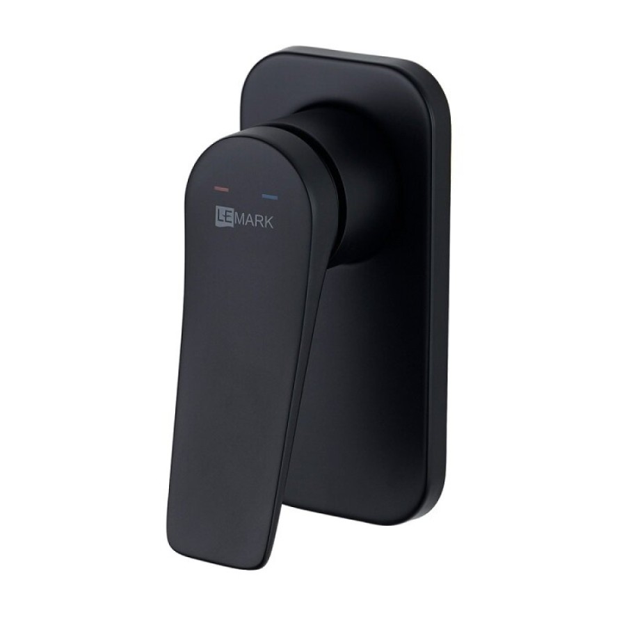 Смеситель для душа Lemark Bronx LM3723BL, черный