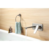 Смеситель для раковины Lemark Bronx LM3726GM, с донным клапаном, графит