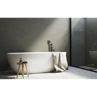 Смеситель напольный Lemark Bronx LM3744GM, для ванны, с душевым гарнитуром, графит