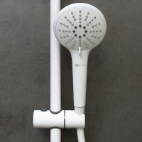 Душевая система Lemark Bronx LM3762MW, белый матовый