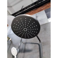 Душевая система Lemark Bronx LM3770GM, с термостатом, графит